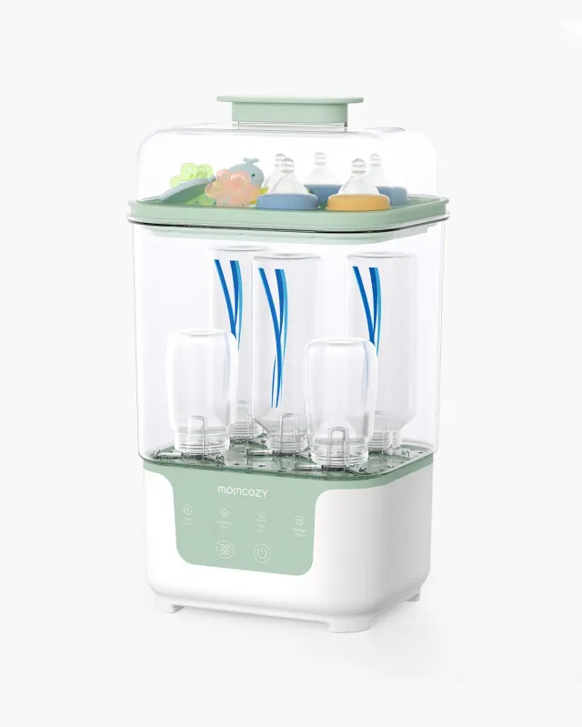 Momcozy 4 σε 1 αποστειρωτής μπιμπερό με στεγνωτήριο