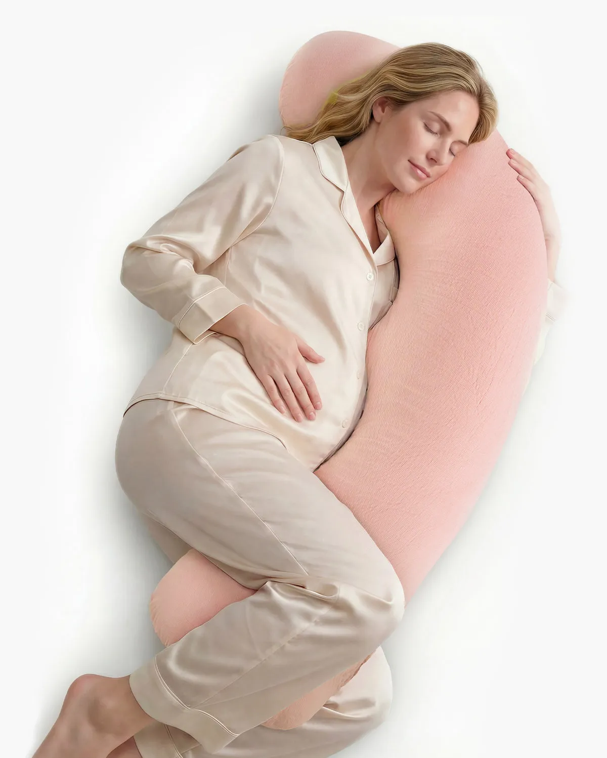 Momcozy J Shaped μαξιλάρι εγκυμοσύνης σώματος