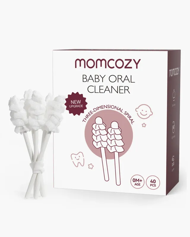 Momcozy καθαριστής γλώσσας μωρού 40 τεμ