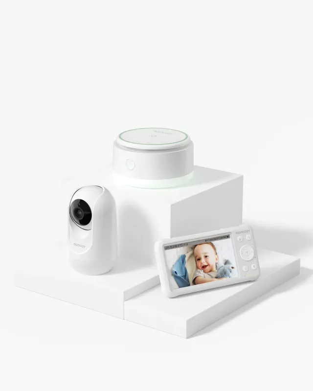 Momcozy σετ μόνιτορ μωρού με μηχάνημα ήχου