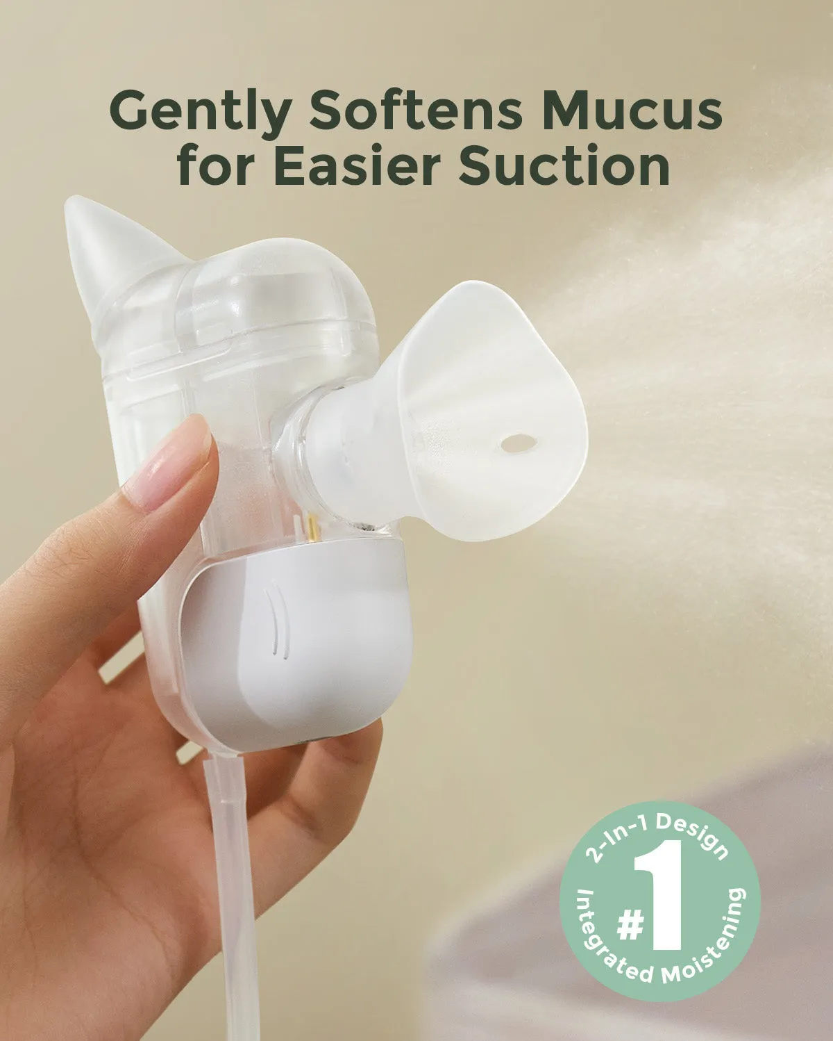 Momcozy BreezyClear Pro ηλεκτρικός ρινικός αποφρακτήρας 2 σε 1