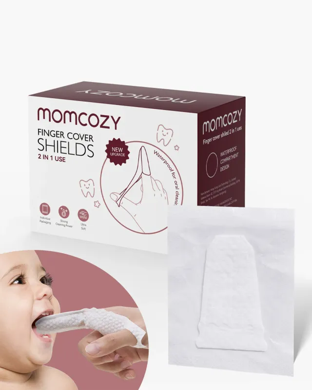 Momcozy Oral Care Μαντηλάκια Δακτύλου 30 Τεμ