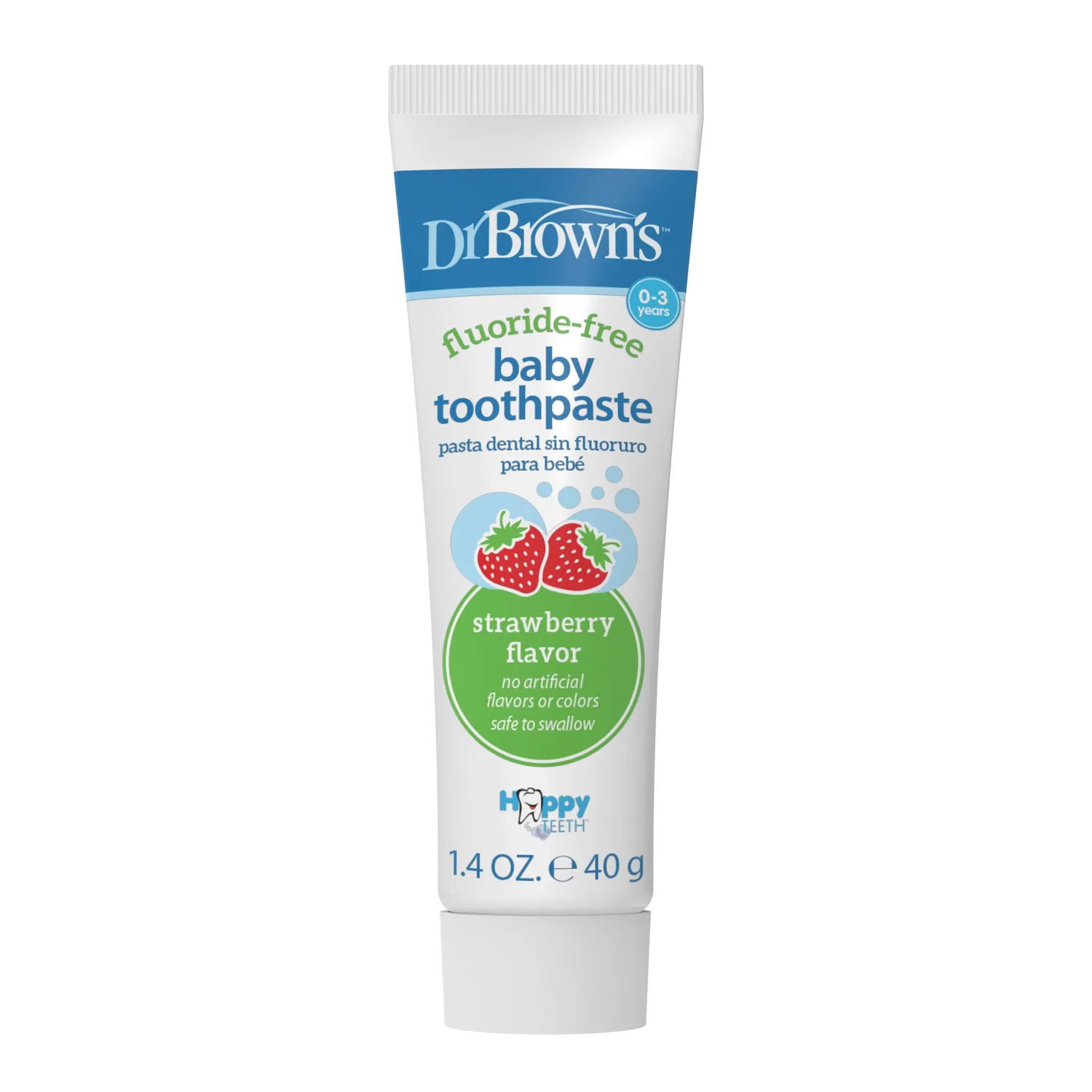 Dr Brown's Fluoride-Free Baby Toothpaste βρεφική οδοντόκρεμα