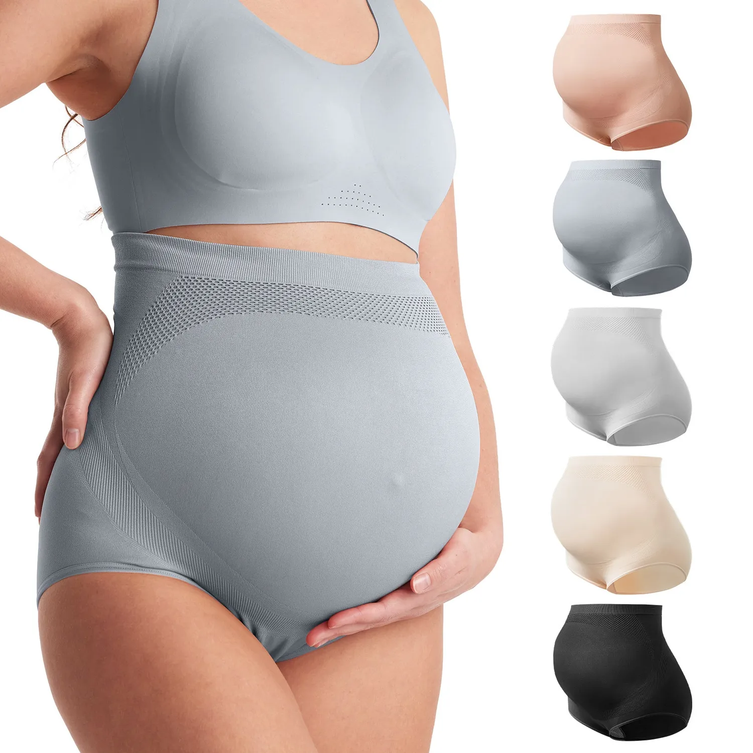 Momcozy ψηλόμεσο σλιπ εγκυμοσύνης seamless