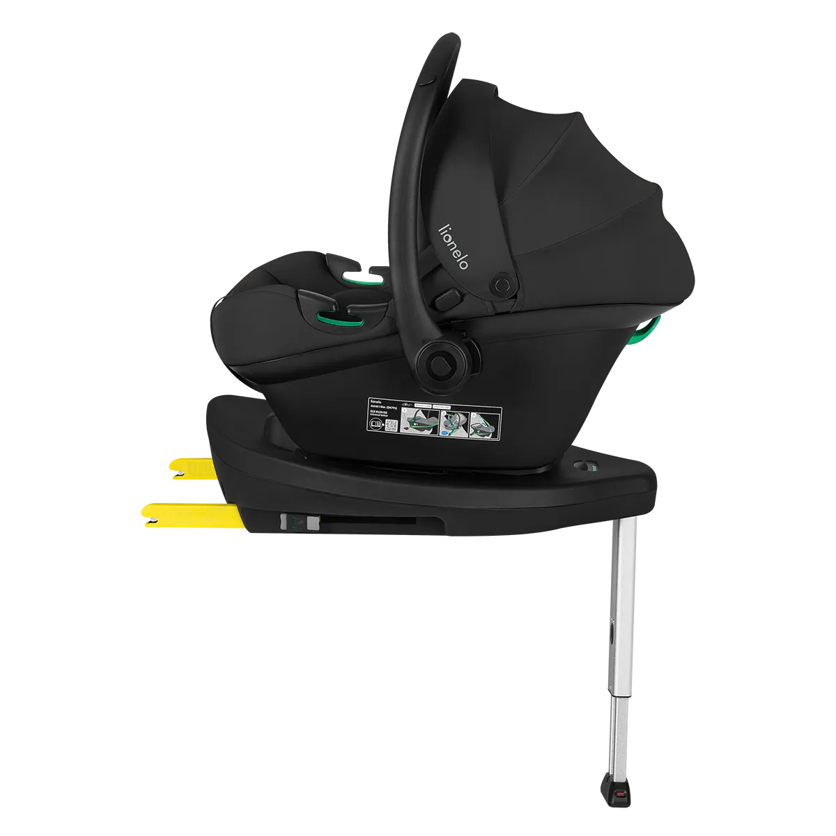 Lionelo Care Astrid Plus i-Size Base Black βάση ISOFIX