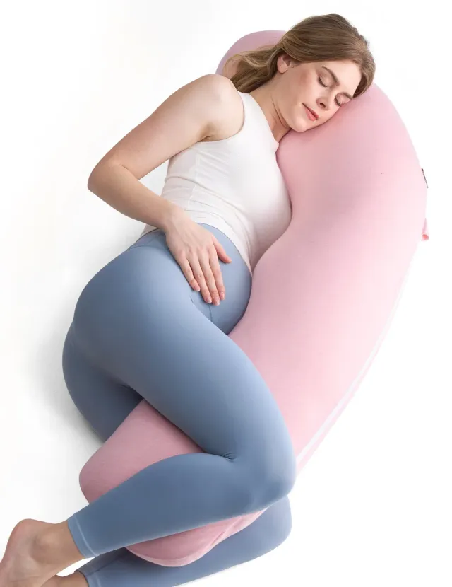Momcozy J Shaped μαξιλάρι εγκυμοσύνης σώματος