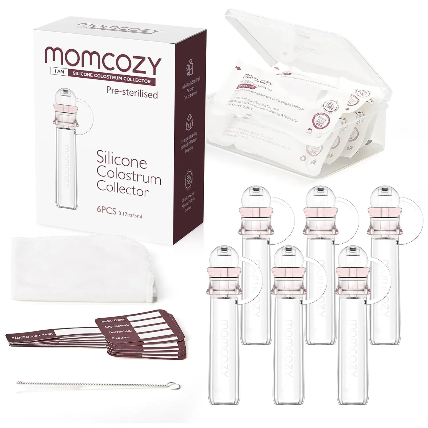 Momcozy Συλλέκτης Πρωτογάλακτος Σιλικόνης