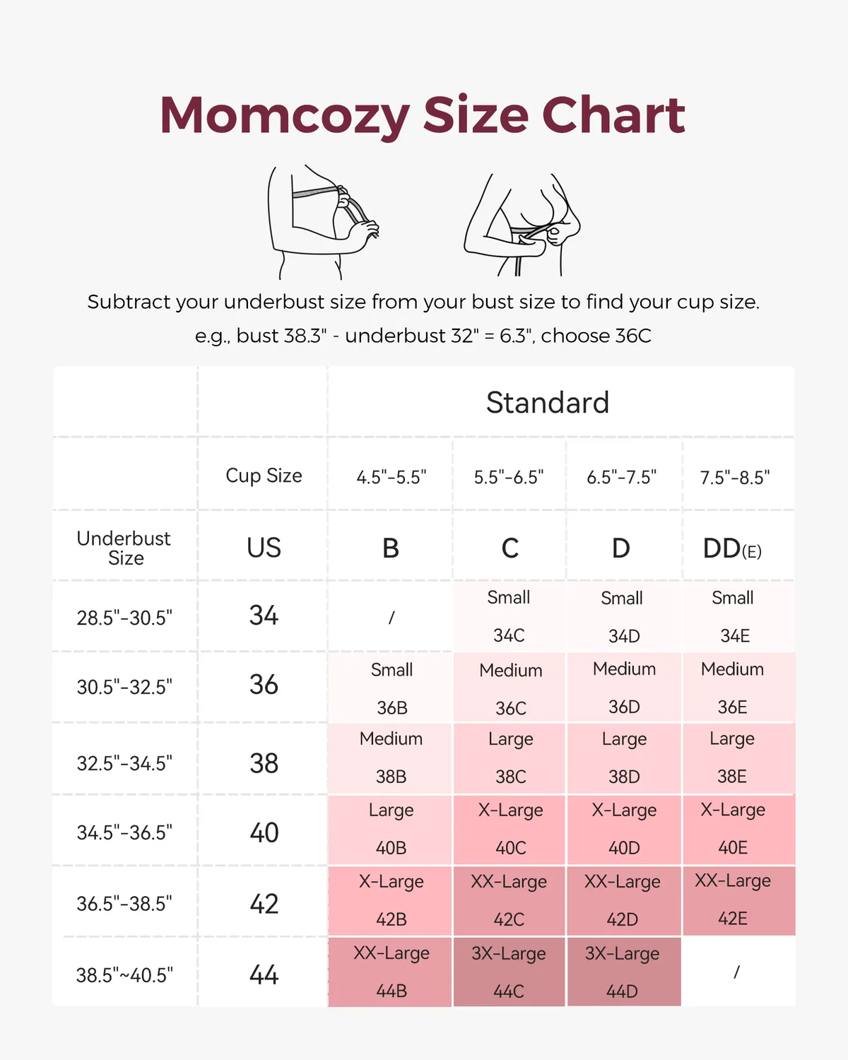 Momcozy Soft Lace V Neck σουτιέν θηλασμού