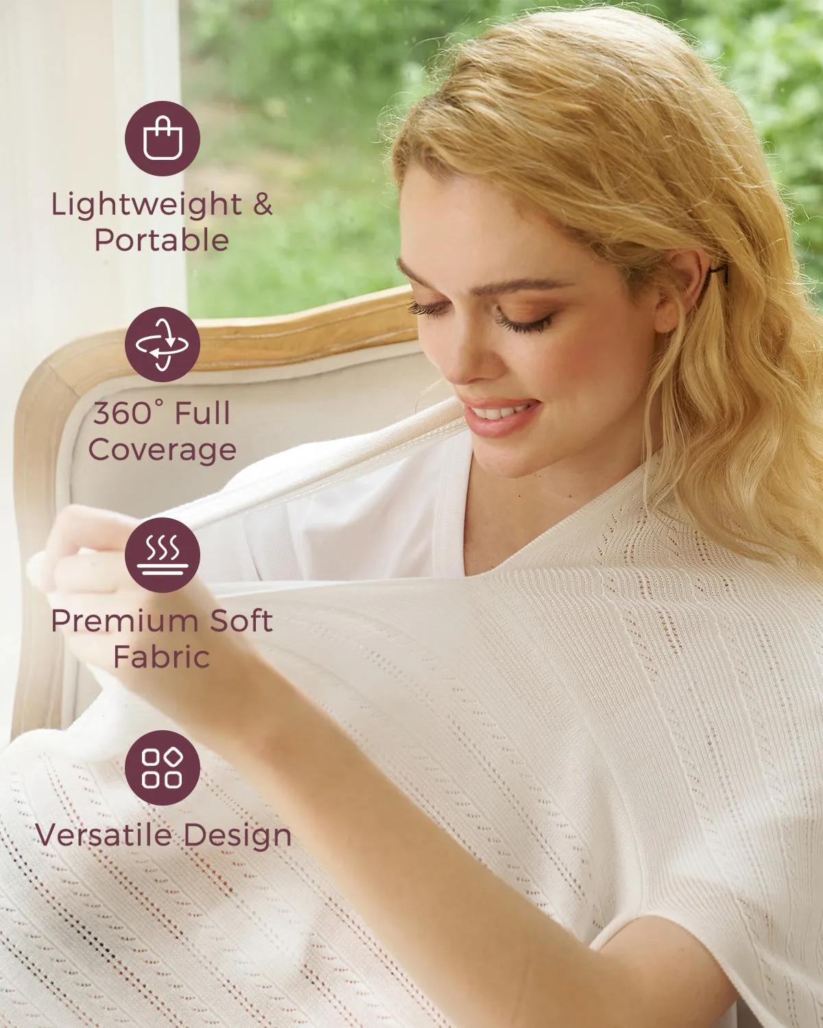 Momcozy Ultra-Light κάλυμμα θηλασμού