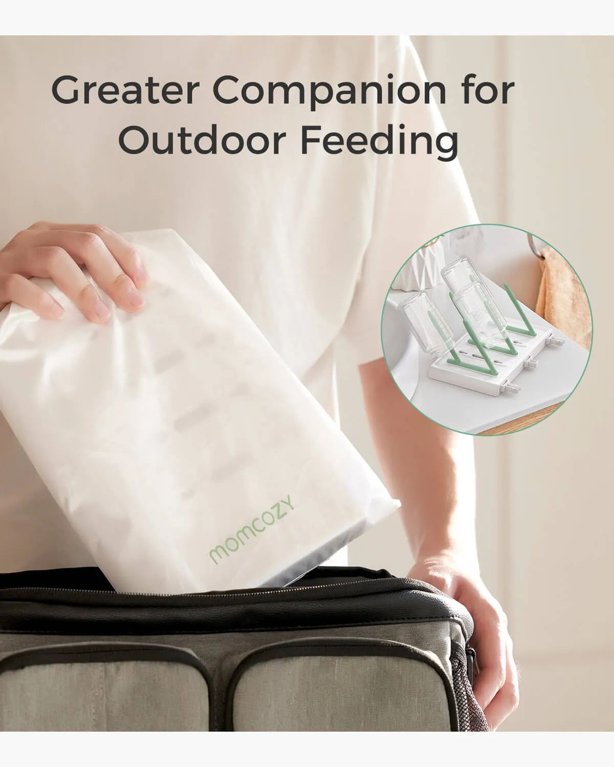 Momcozy Στεγνωτήρας Μπιμπερό για 18 Μπιμπερό Μεγάλος