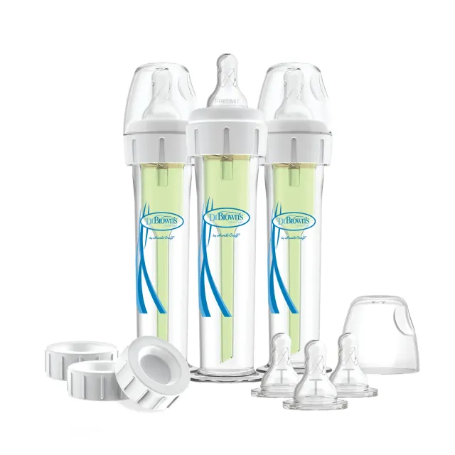 Dr. Brown's Accu-Feed μπιμπερό προώρων 60 ml 3 τεμ