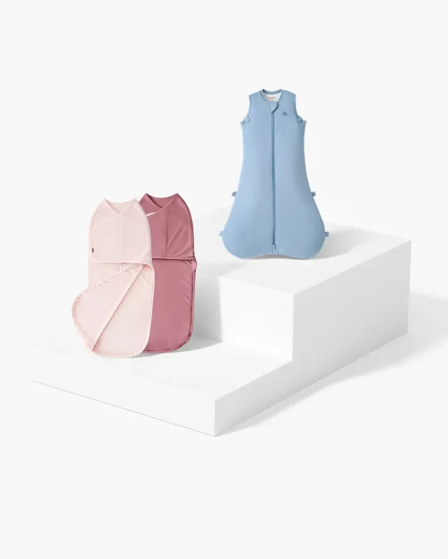 Momcozy Υπνόσακος Μωρού 1.5 TOG + Φασκιά 0-3Μ