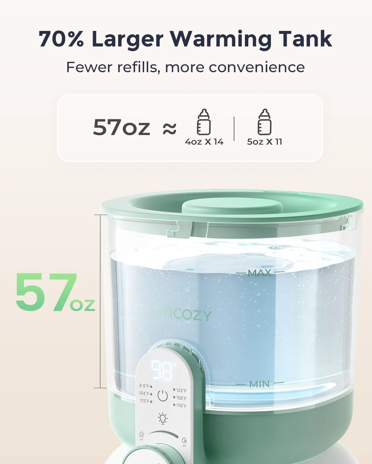 Momcozy Formula Dispenser δοσομετρητής γάλακτος instant