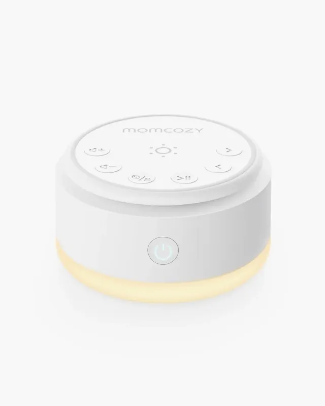 Momcozy συσκευή λευκού ήχου μωρού με θερμό φως