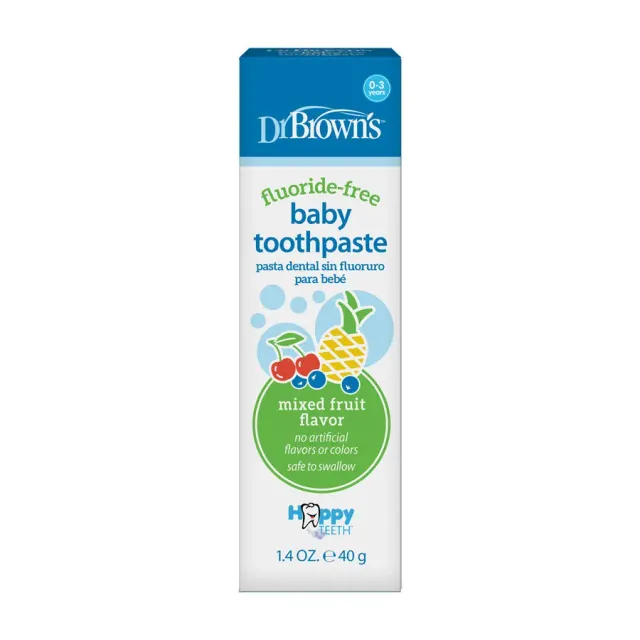 Dr Brown's Fluoride-Free Baby Toothpaste βρεφική οδοντόκρεμα