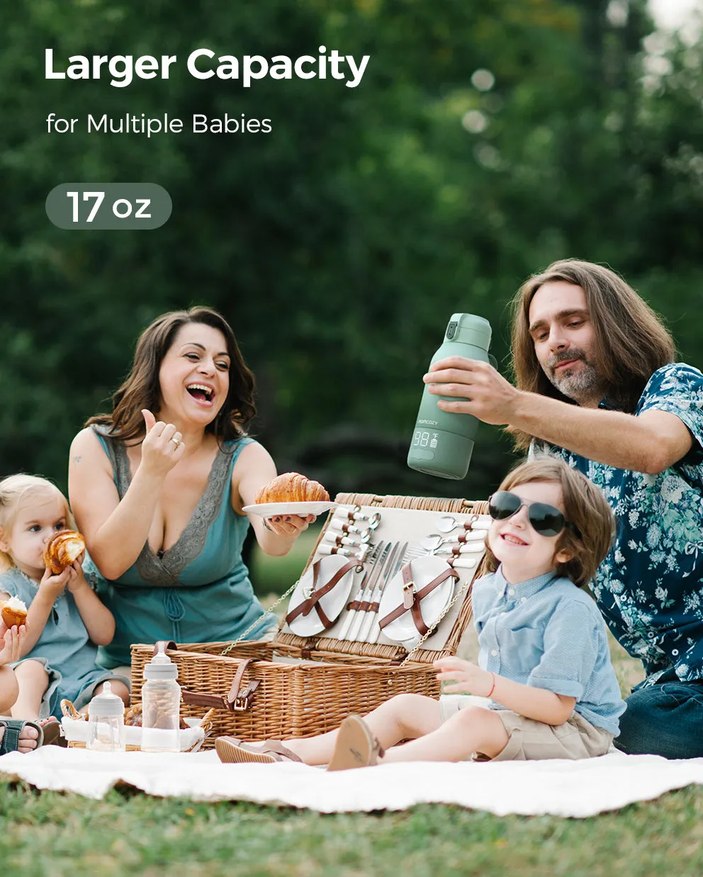 Momcozy φορητός θερμαντήρας μπιμπερό ταξιδιού