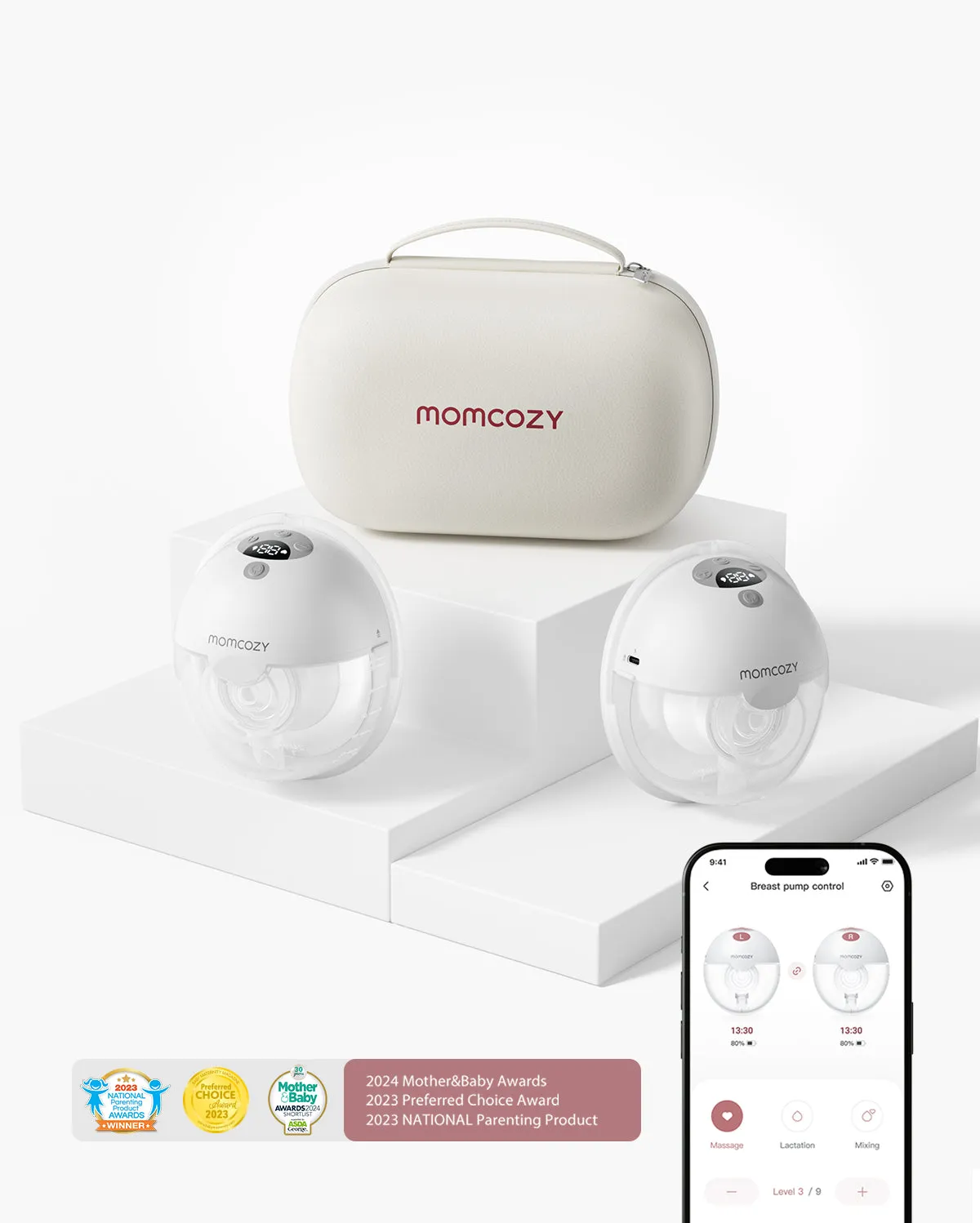 Momcozy M5 & KleanPal Pro Σετ Θηλάστρου με Πλυντήριο