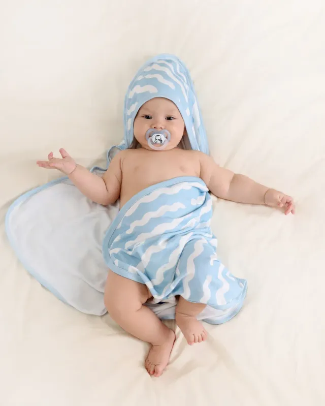 Momcozy βρεφική πετσέτα μπάνιου με κουκούλα
