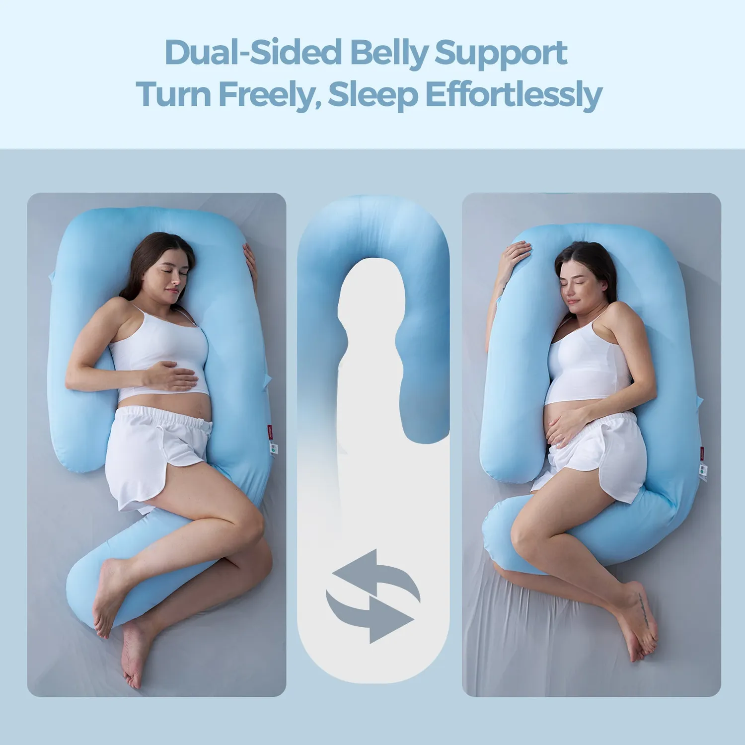 Momcozy Cooling Comfort μαξιλάρι εγκυμοσύνης δροσερό