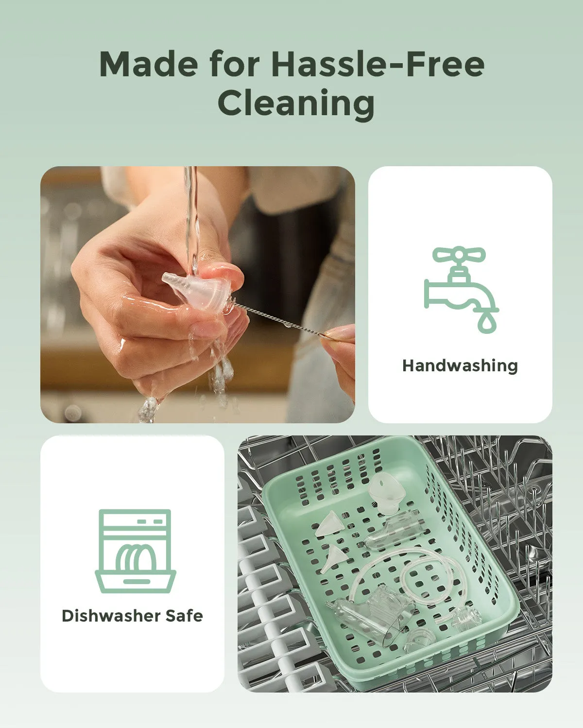Momcozy BreezyClear Pro ηλεκτρικός ρινικός αποφρακτήρας 2 σε 1