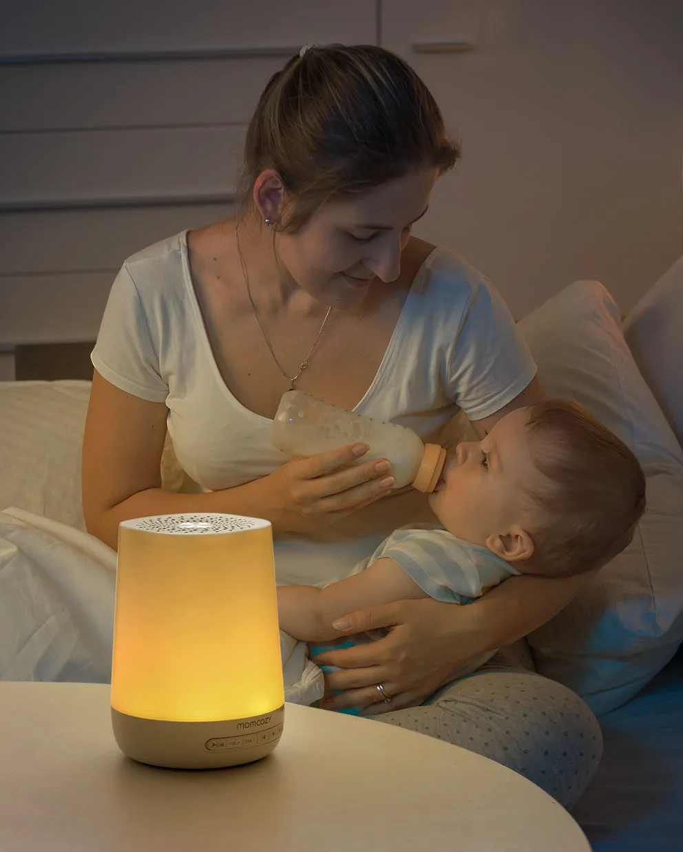 Momcozy συσκευή λευκού ήχου μωρού με app