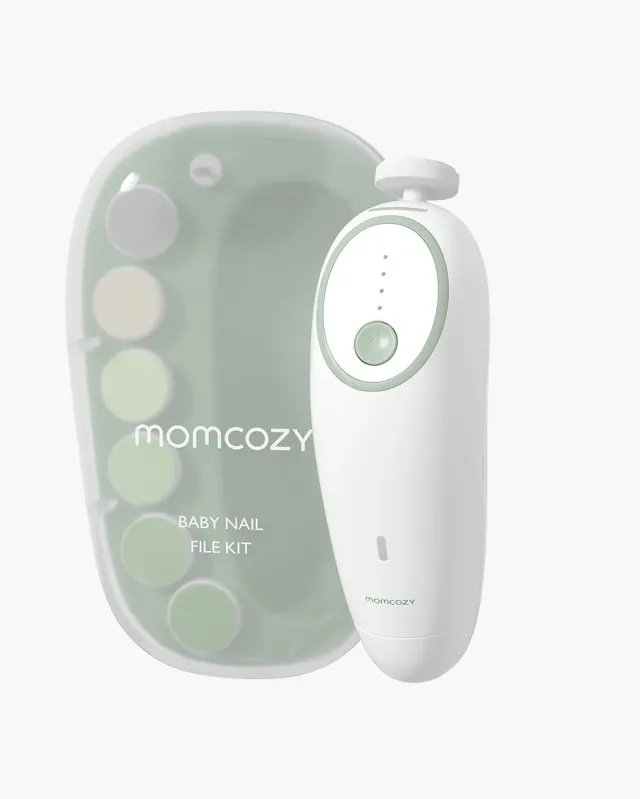 Momcozy ηλεκτρική λίμα νυχιών μωρού χαμηλού θορύβου