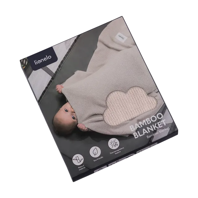 Lionelo Bamboo Blanket κουβέρτα μωρού 100x75