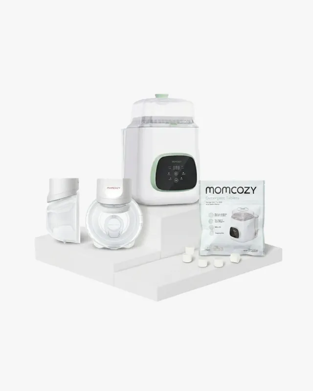 Momcozy S12 Pro θήλαστρο Bundle με πλυντήριο μπιμπερό