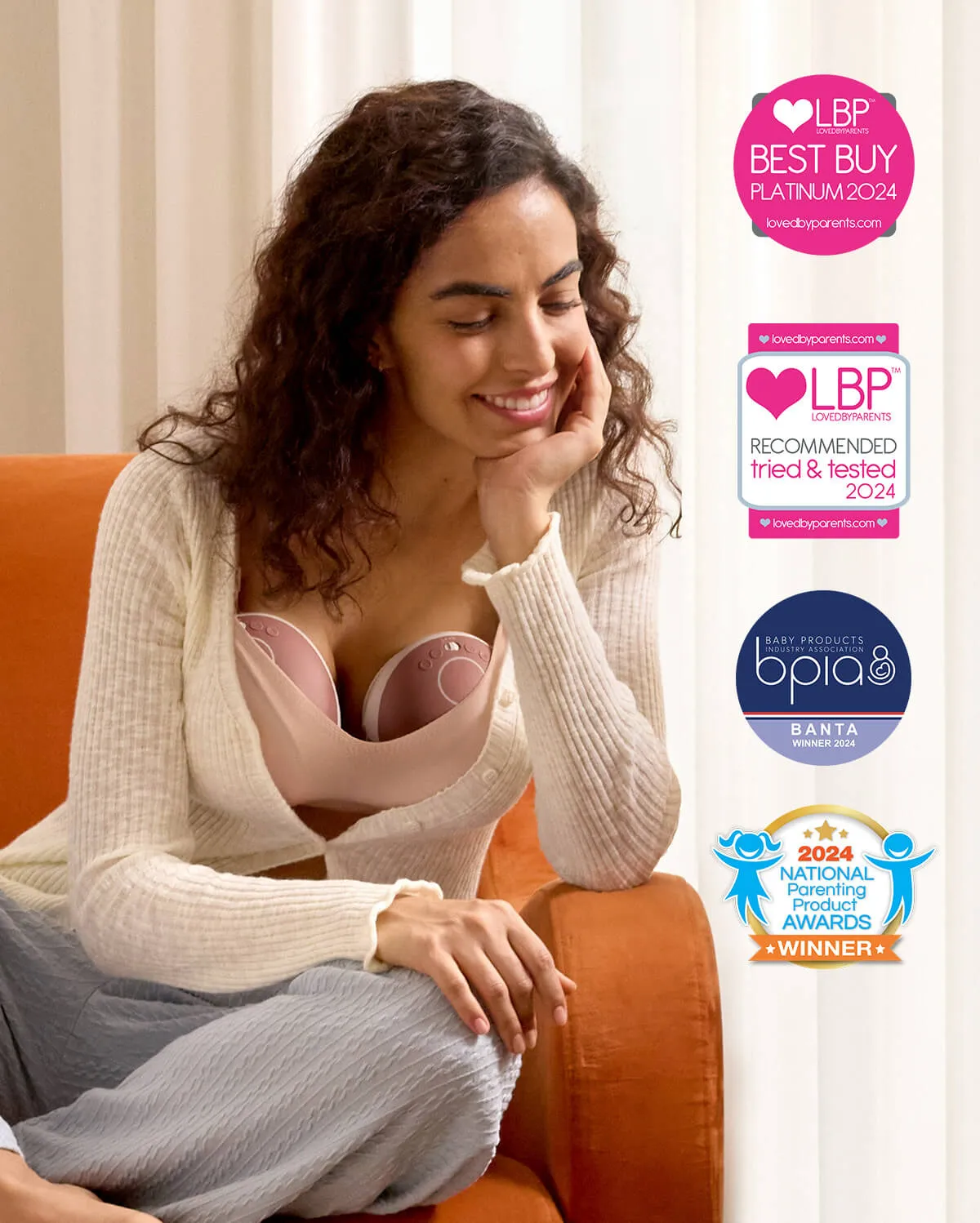 Momcozy M9 YN46 σετ θήλαστρο με σουτιέν θηλασμού