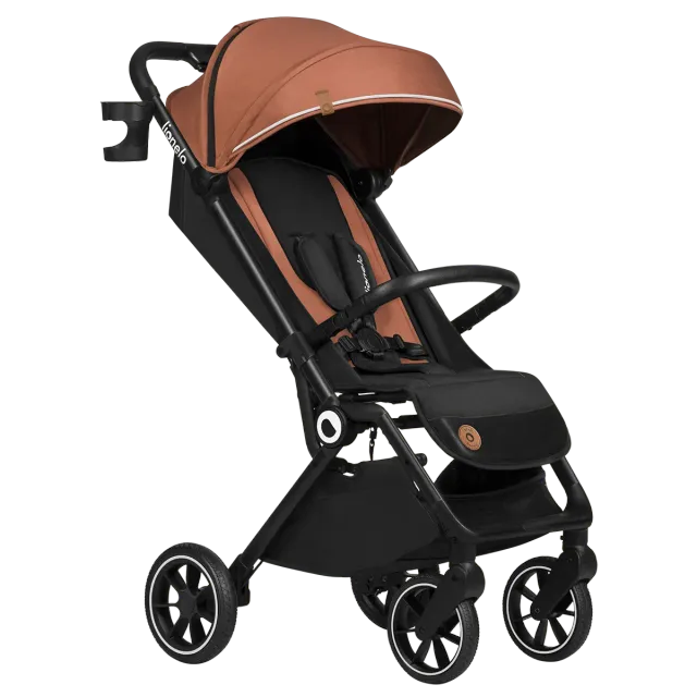 Lionelo Cloe ρηλάξ Brown Rust με σταθερή στήριξη