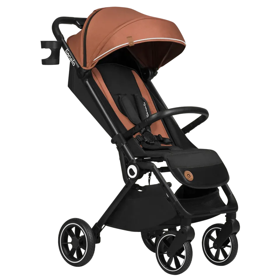 Lionelo Cloe ρηλάξ Brown Rust με σταθερή στήριξη