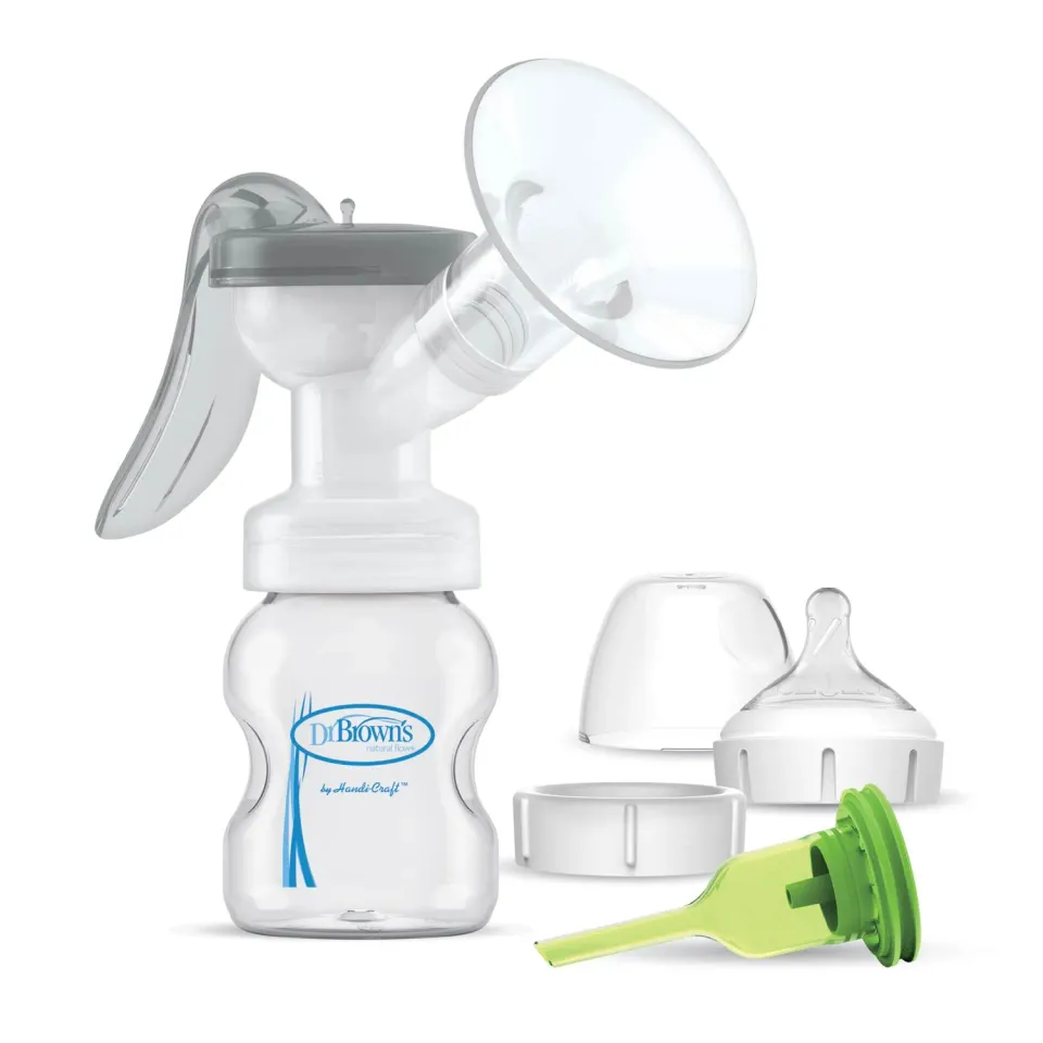 Dr Brown's SoftShape χειροκίνητο θήλαστρο σιλικόνης +150ml