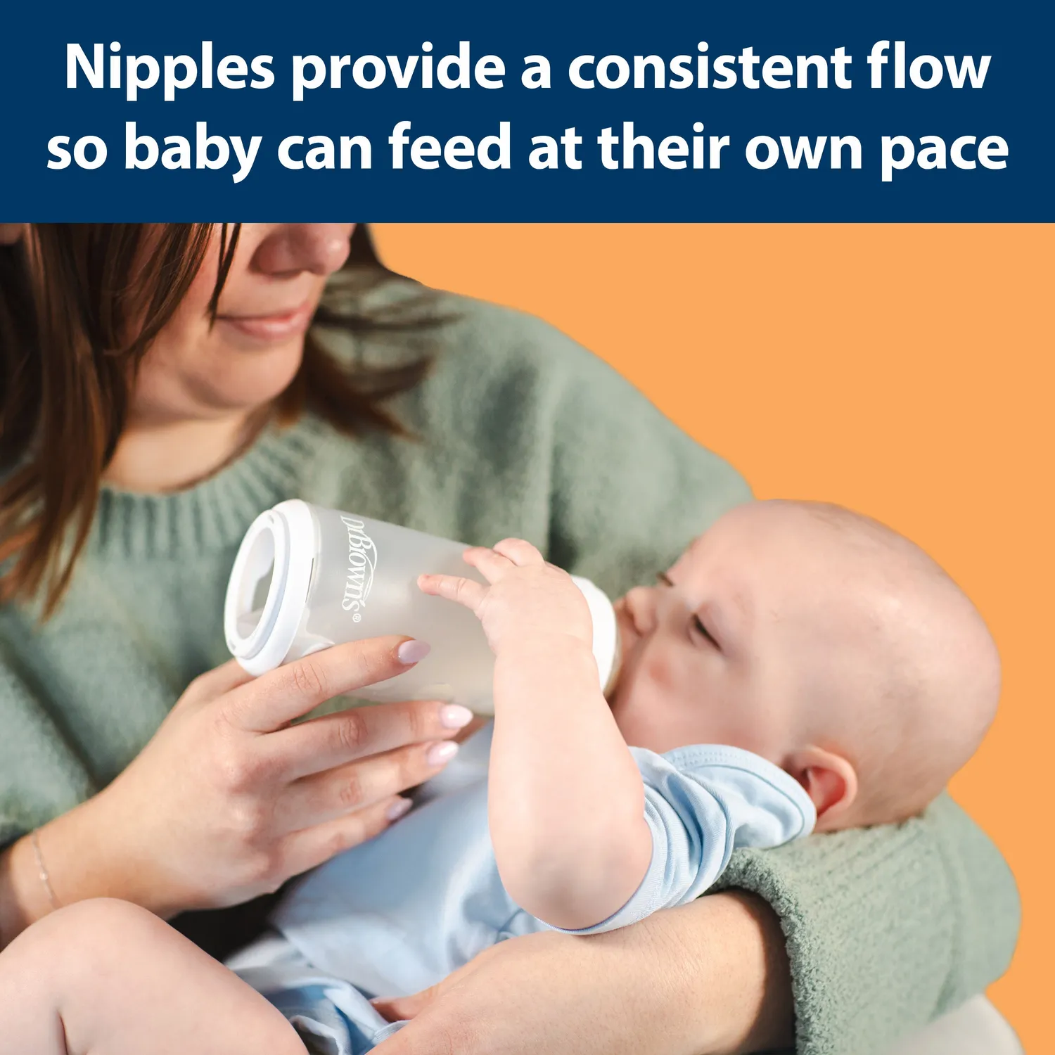Dr Brown's Silicone Baby Bottle μπιμπερό σιλικόνης κατά των κολικών