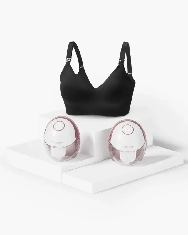 Momcozy M6 YN21 σετ θήλαστρο hands-free με σουτιέν