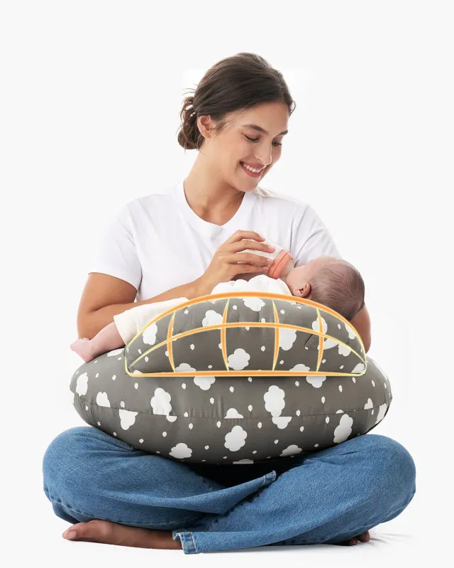Momcozy μαξιλάρι θηλασμού ρυθμιζόμενο πολυλειτουργικό