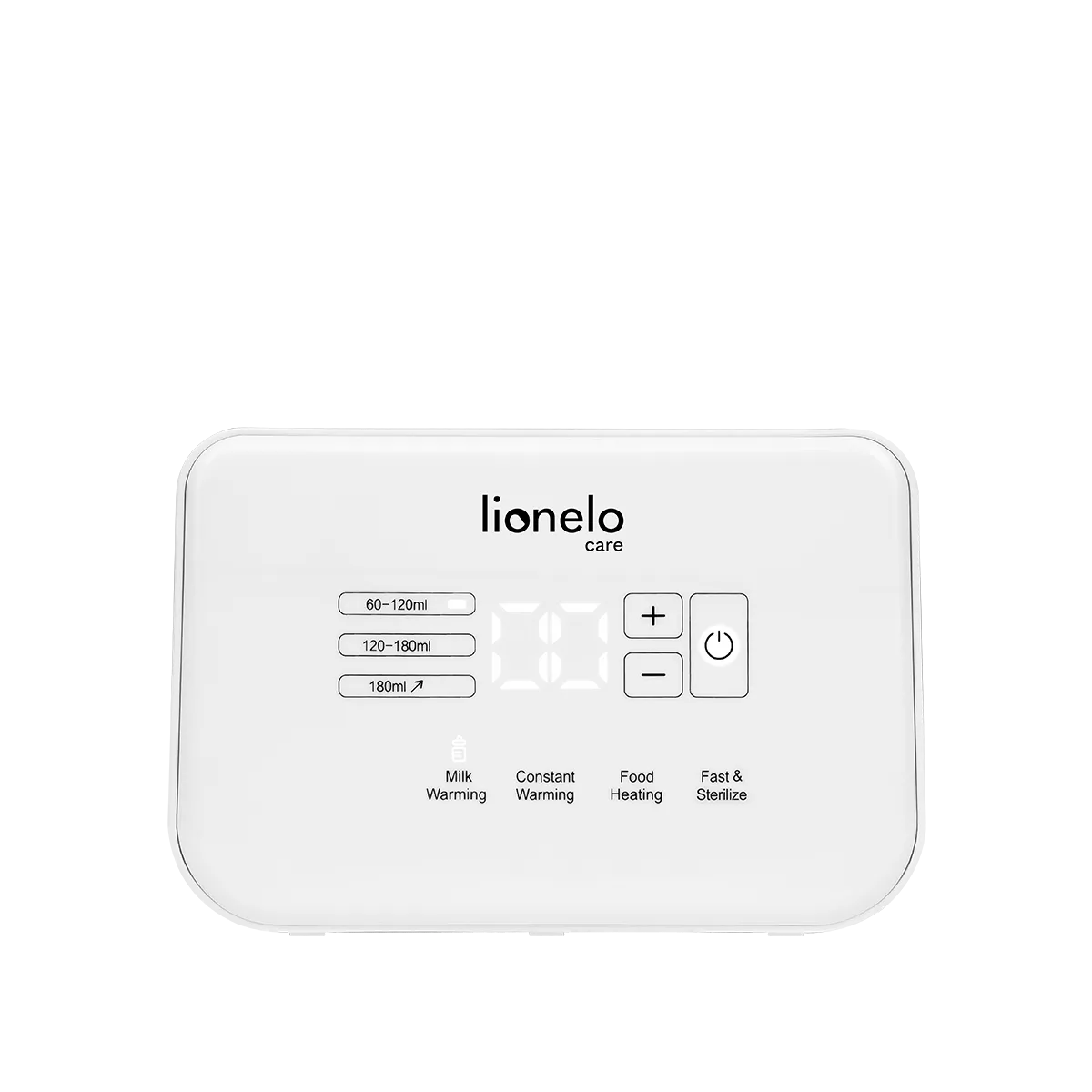 Lionelo Care Thermup Double White θερμαντήρας μπιμπερό 2 θέσεων