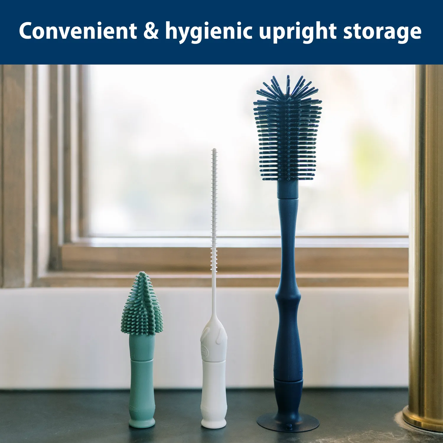 Dr Brown's Silicone Cleaning Brush Set βούρτσες σιλικόνης 3 τεμ
