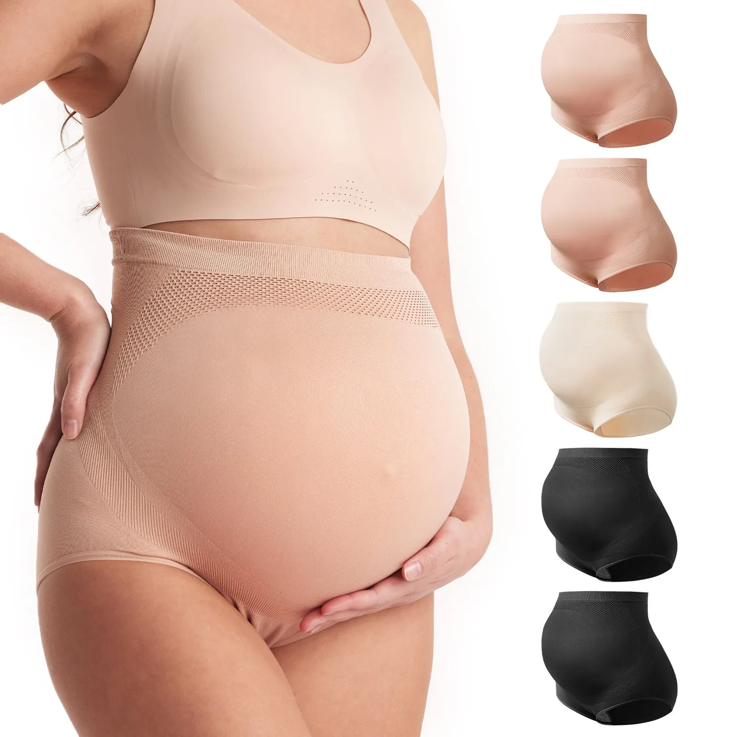 Momcozy ψηλόμεσο σλιπ εγκυμοσύνης seamless