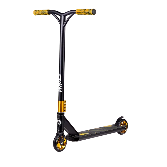 Lionelo Whizz Black Carbon Yellow stunt πατίνι