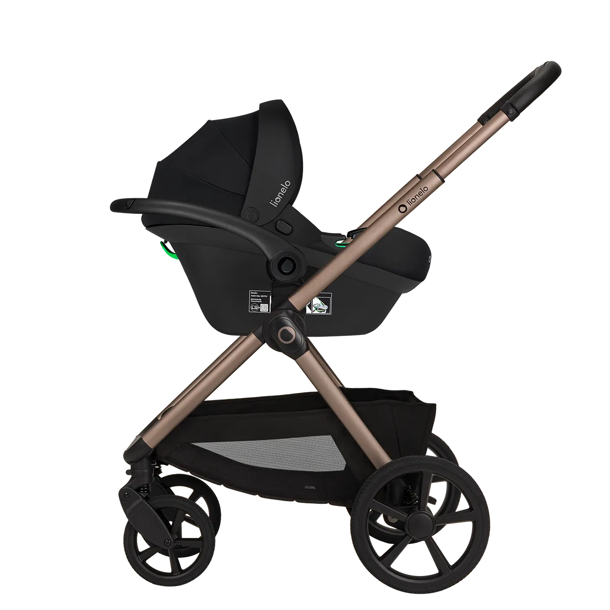Lionelo Carmine 3-in-1 καρότσι με αερισμό
