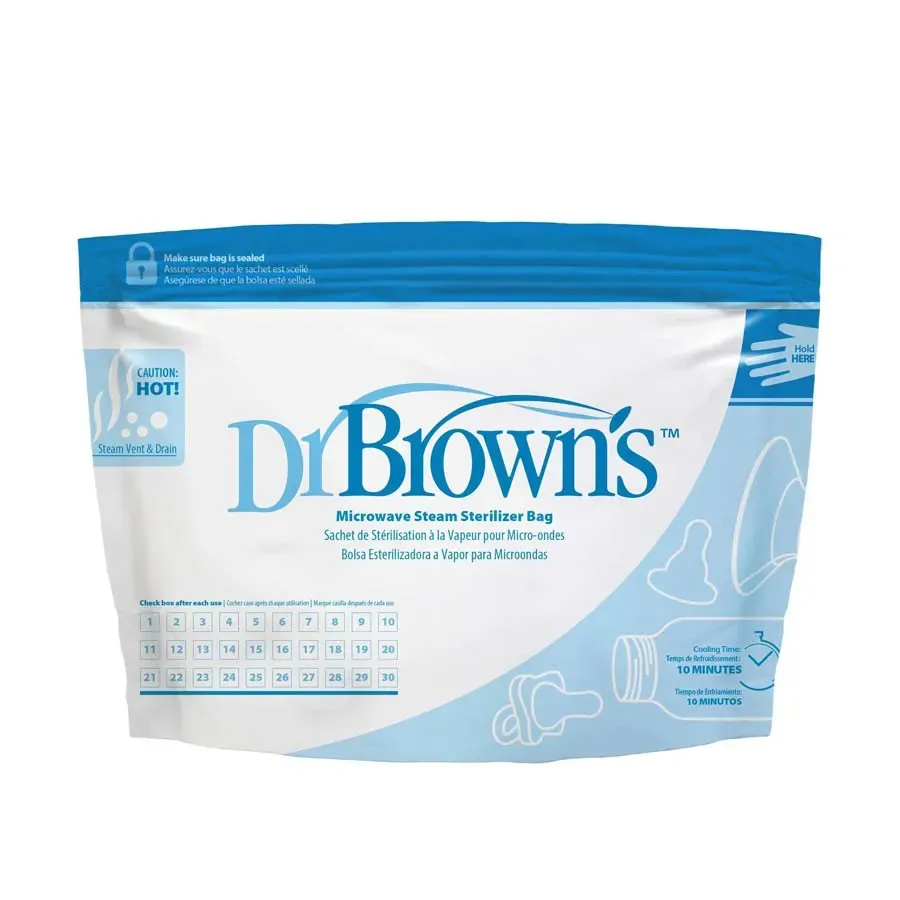 Dr. Brown's σακούλες αποστείρωσης φούρνου μικροκυμάτων 5τμχ