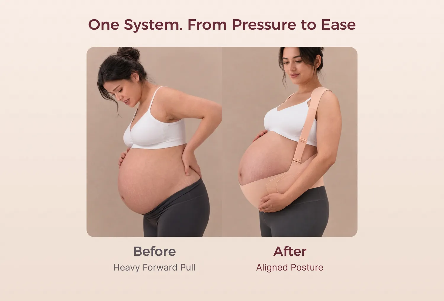 Momcozy Go As You Grow ζώνη εγκυμοσύνης