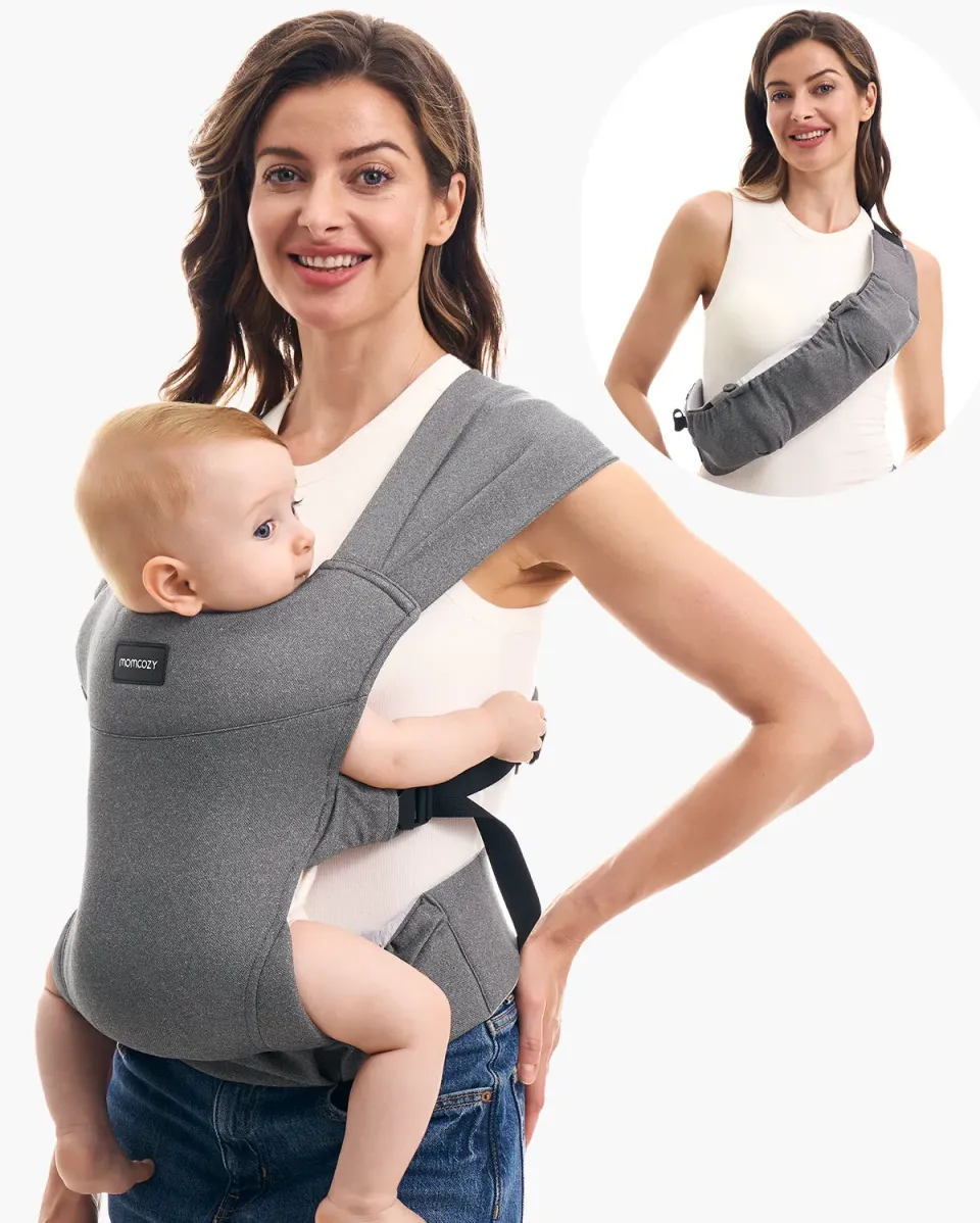 Momcozy φορέας μωρού μάρσιπος ελαφρύς αναδιπλούμενος