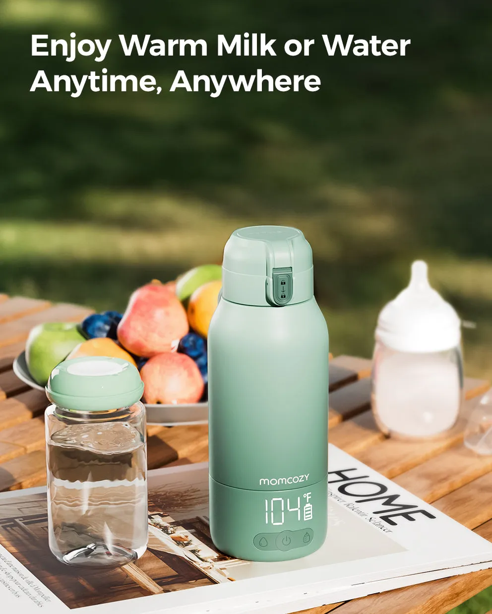 Momcozy On-the-Go Bundle Σετ Θερμαντήρα Μπιμπερό 3 Τεμαχίων
